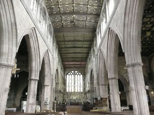 Tamworth Pictures - Inside Parish Church of St Editha